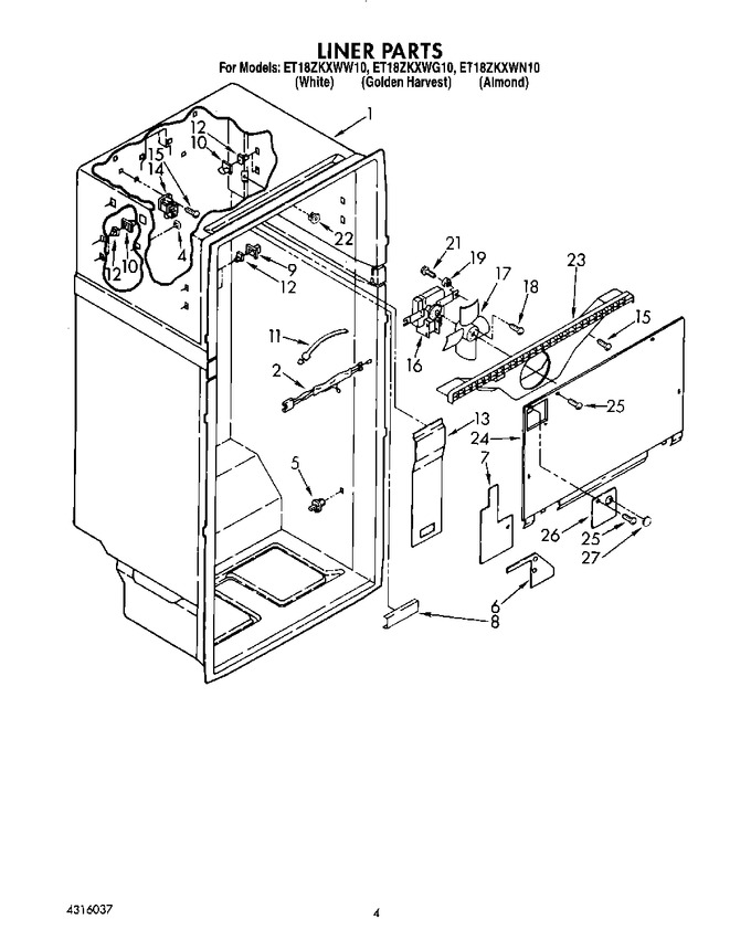 Diagram for ET18ZKXWG10