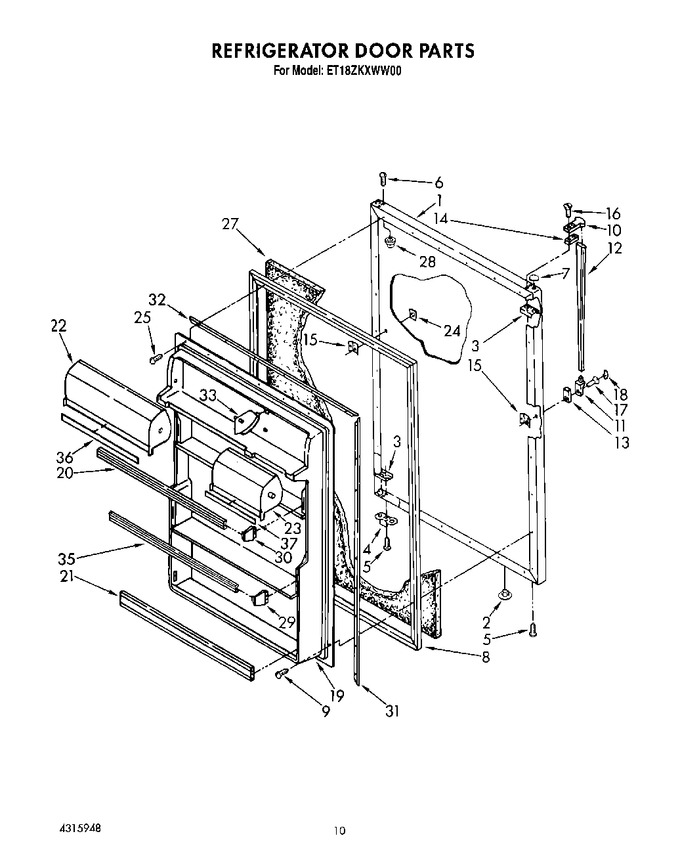 Diagram for ET18ZKXWW00