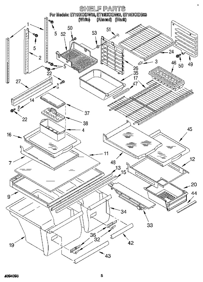 Diagram for ET19DKXDW03