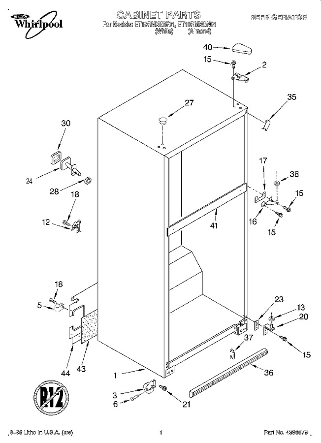 Diagram for ET19RMXGW01