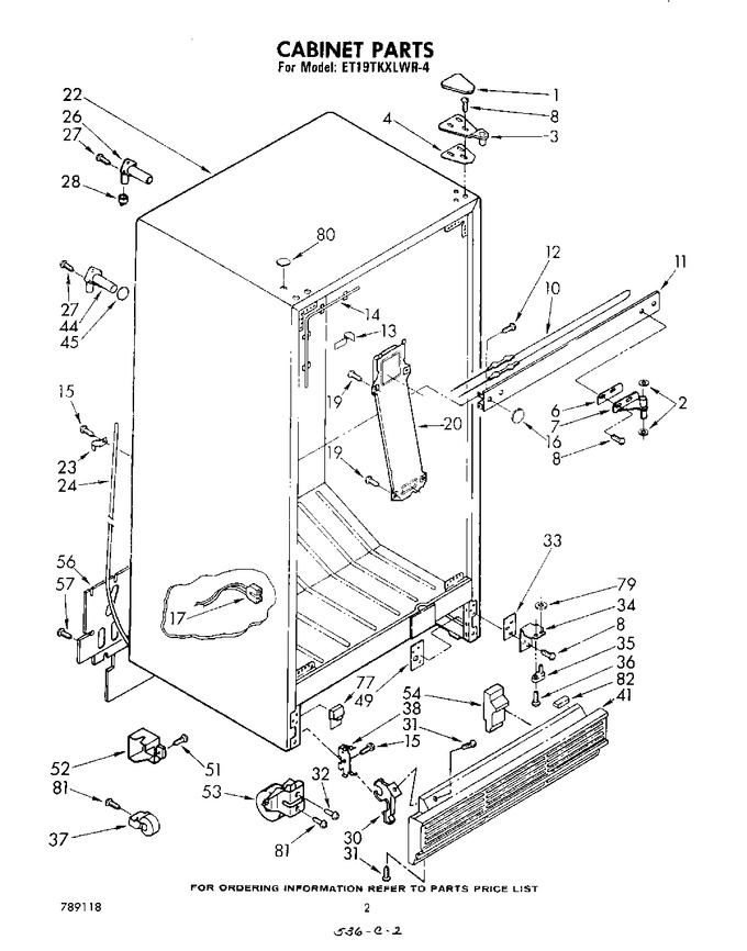 Diagram for ET19TKXLWR4