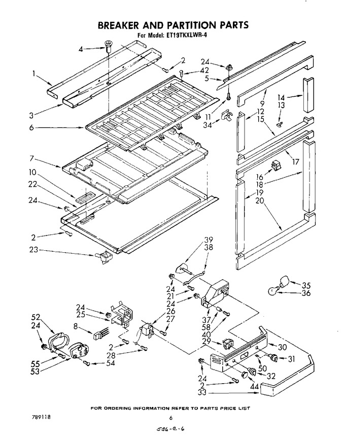 Diagram for ET19TKXLWR4