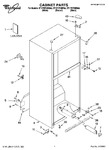 Diagram for 01 - Cabinet Parts