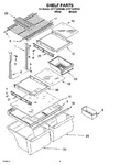 Diagram for 05 - Shelf Parts, Optional Parts