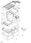 Diagram for 05 - Shelf Parts, Optional Parts