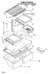 Diagram for 05 - Shelf Parts, Optional Parts