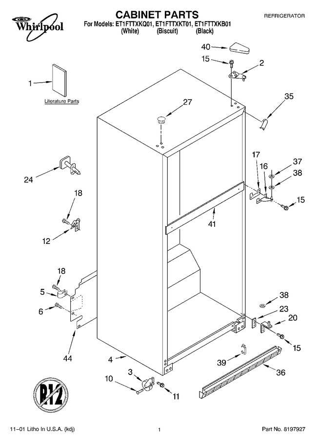 Diagram for ET1FTTXKB01