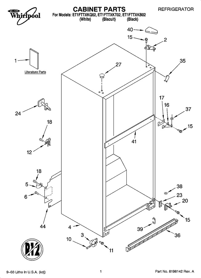 Diagram for ET1FTTXKQ02