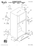 Diagram for 01 - Cabinet Parts