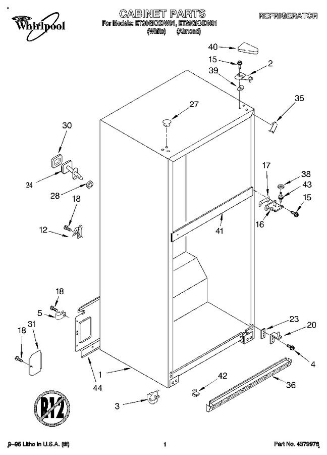 Diagram for ET20GKXDW01