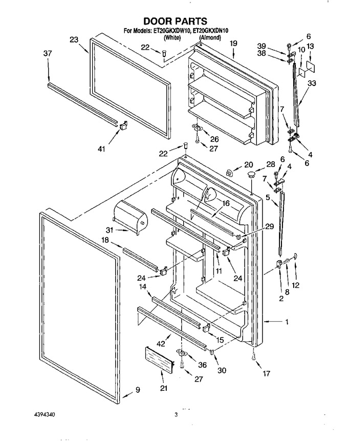 Diagram for ET20GKXDW10