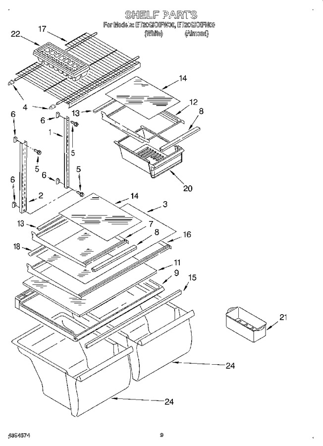 Diagram for ET20GKXFW00