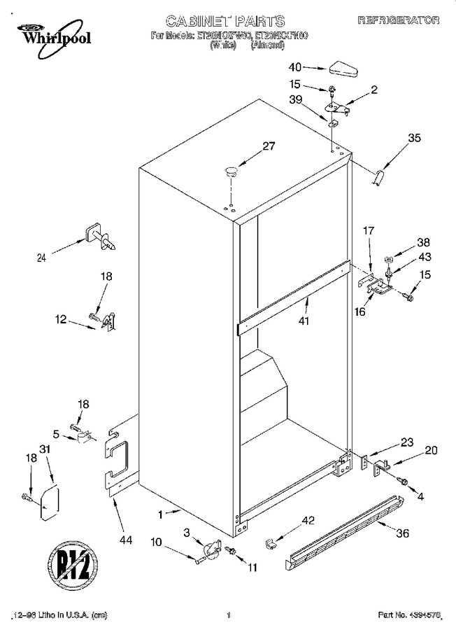 Diagram for ET20NKXFW00