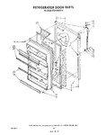 Diagram for 08 - Refrigerator Door , Lit/optional