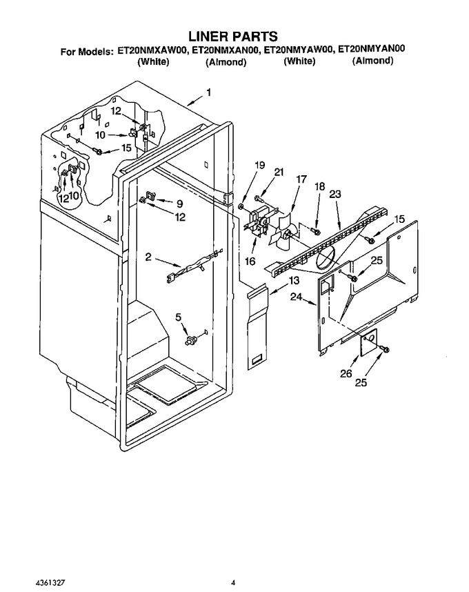 Diagram for ET20NMXAW00