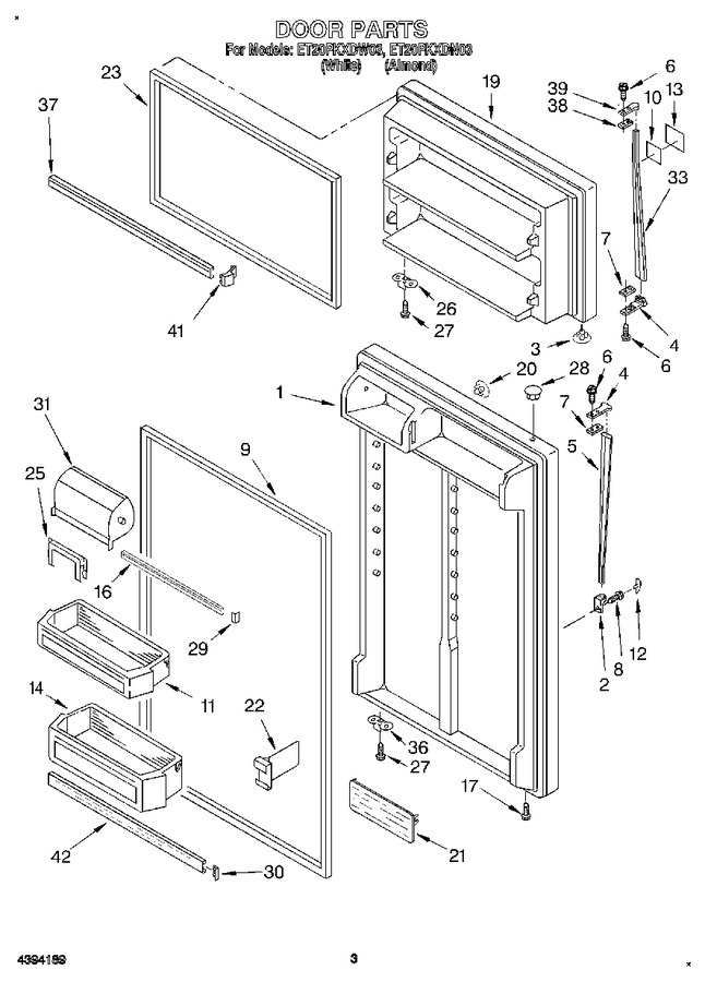 Diagram for ET20PKXDW03