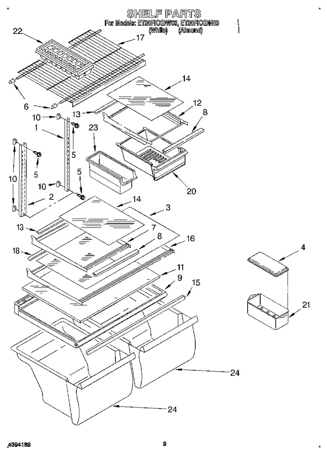 Diagram for ET20PKXDW03