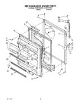 Diagram for 07 - Refrigerator Door, Lit/optional