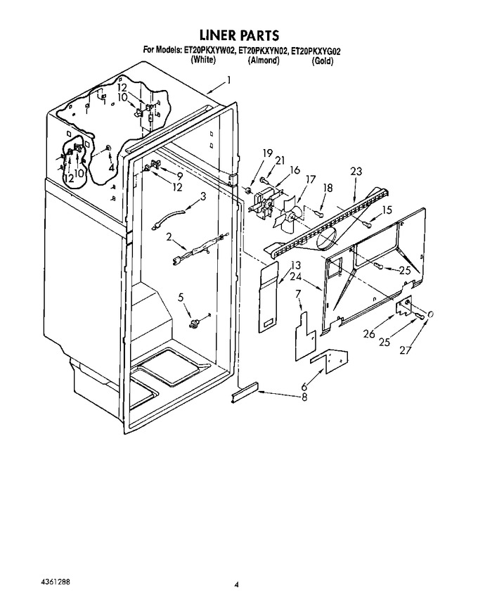 Diagram for ET20PKXYW02