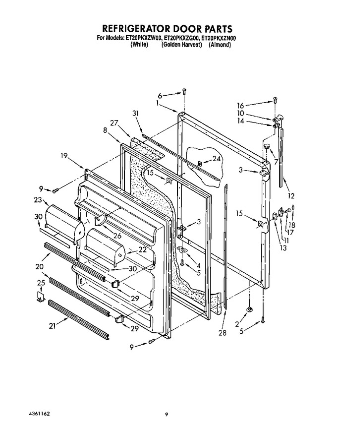 Diagram for ET20PKXZW00