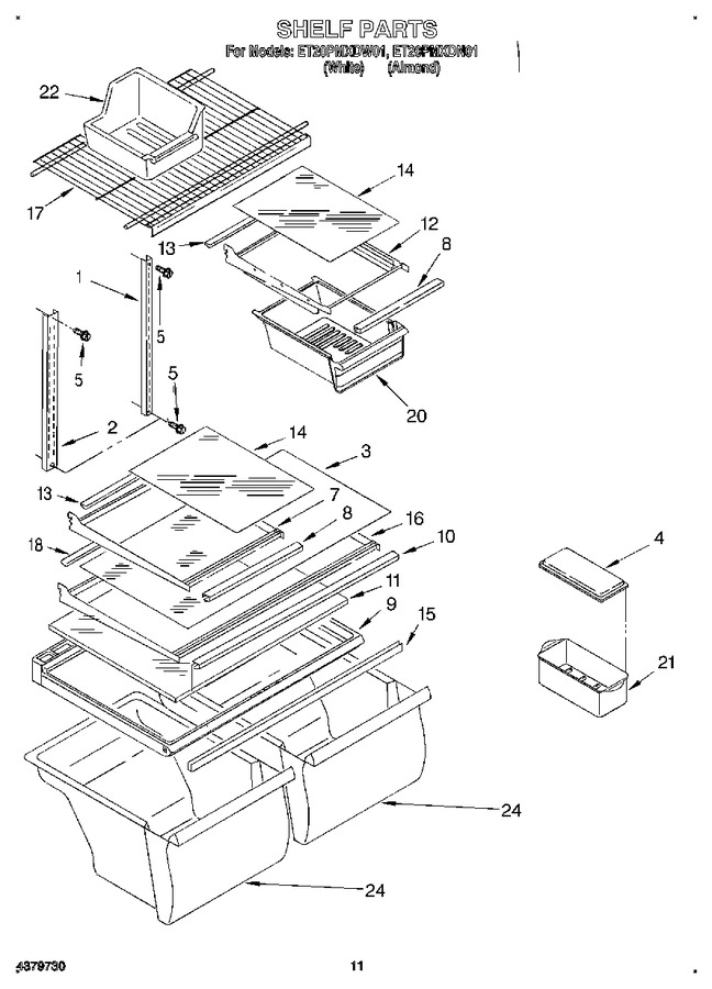 Diagram for ET20PMXDW01