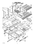 Diagram for 04 - Shelf, Lit/optional