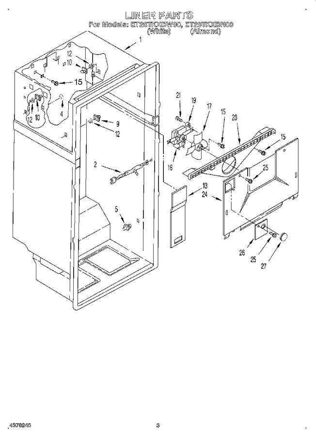 Diagram for ET20TKXBW00