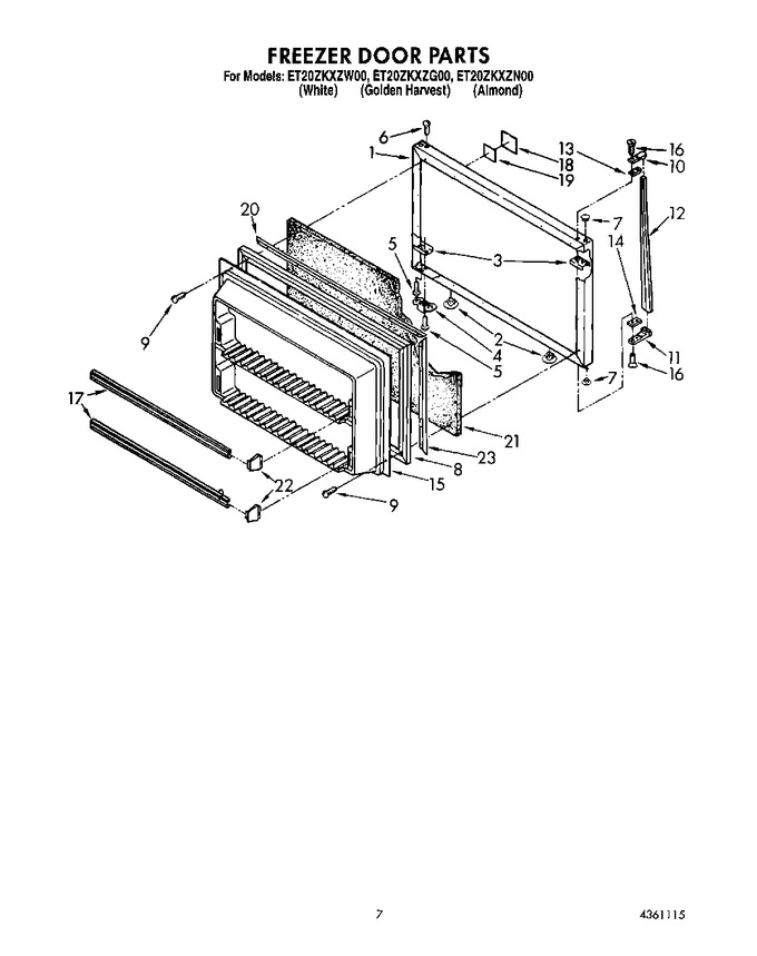 Diagram for ET20ZKXZW00