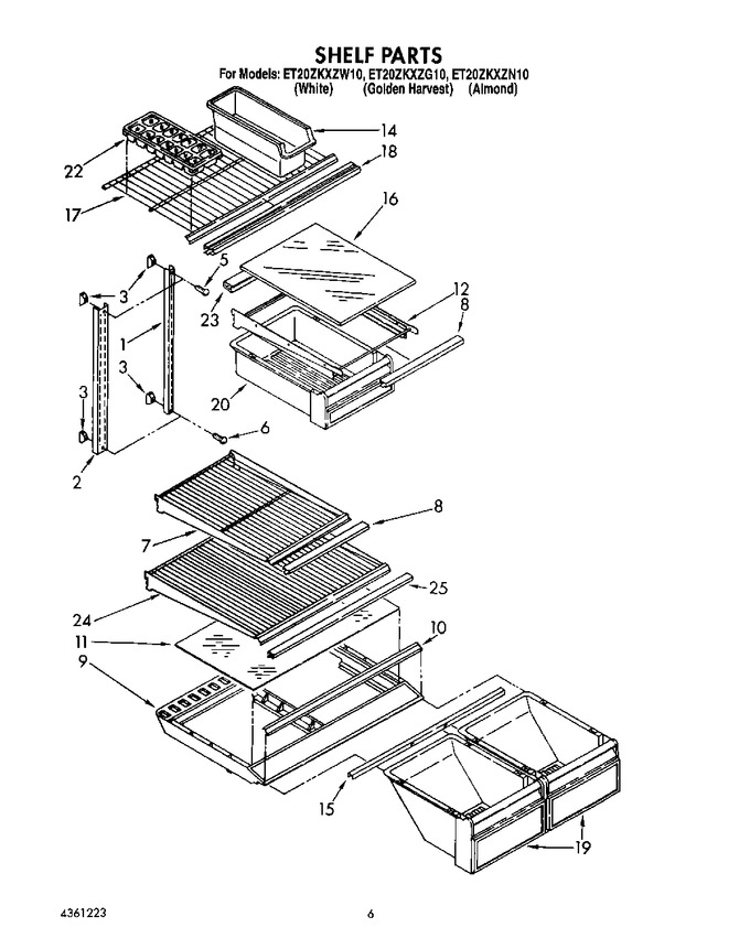 Diagram for ET20ZKXZW10