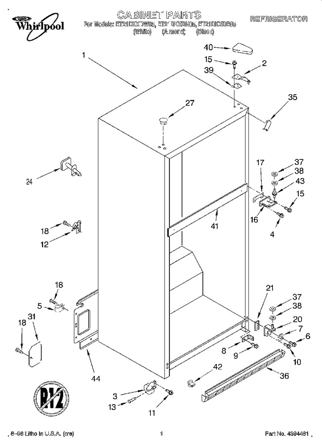 Diagram for ET21DKXDW05