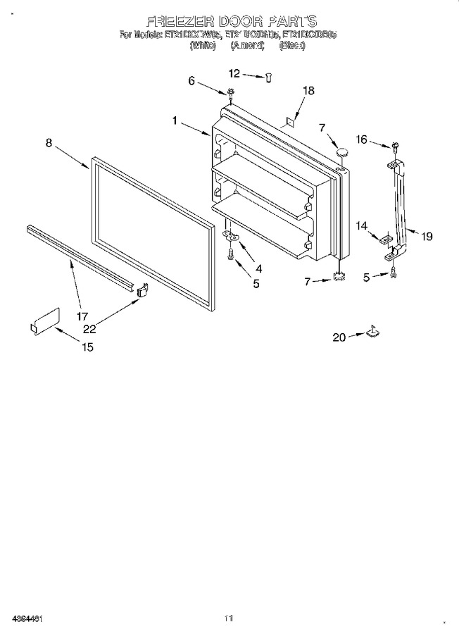 Diagram for ET21DKXDW05