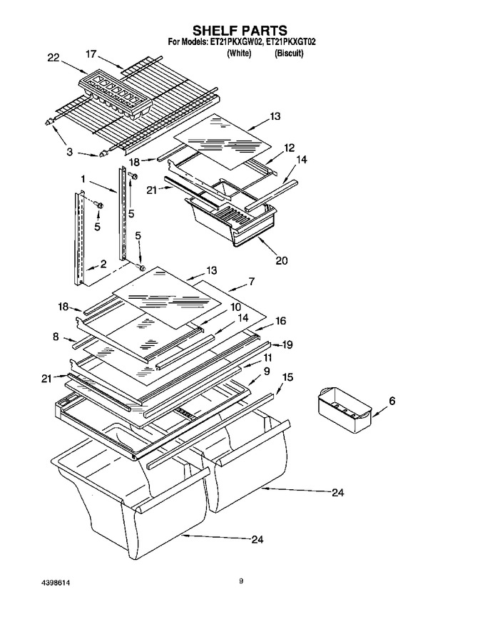 Diagram for ET21PKXGW02