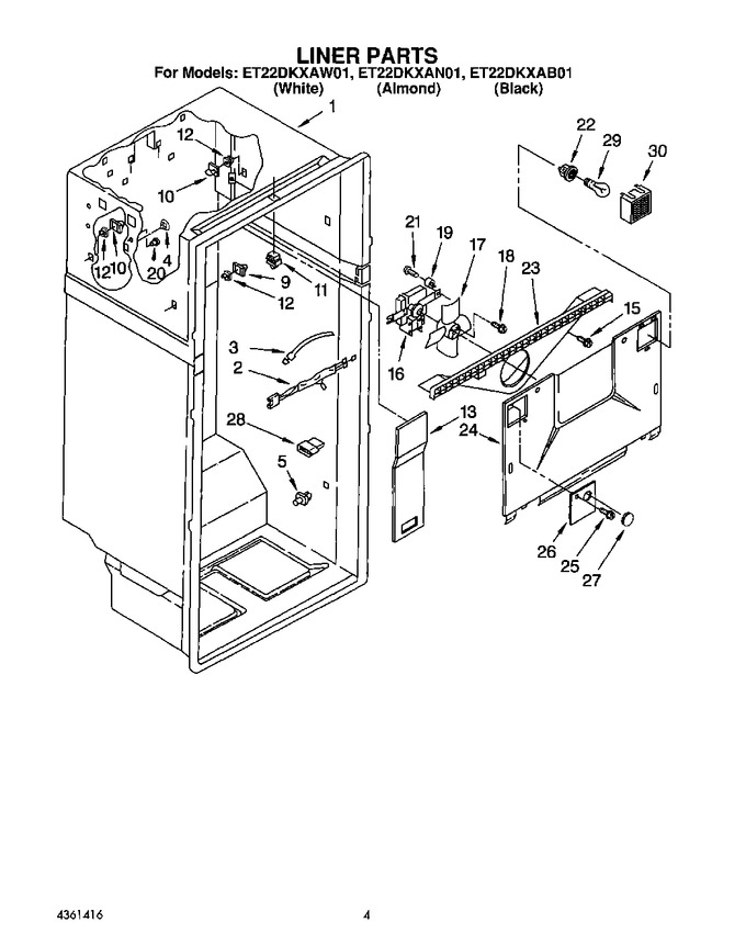 Diagram for ET22DKXAW01