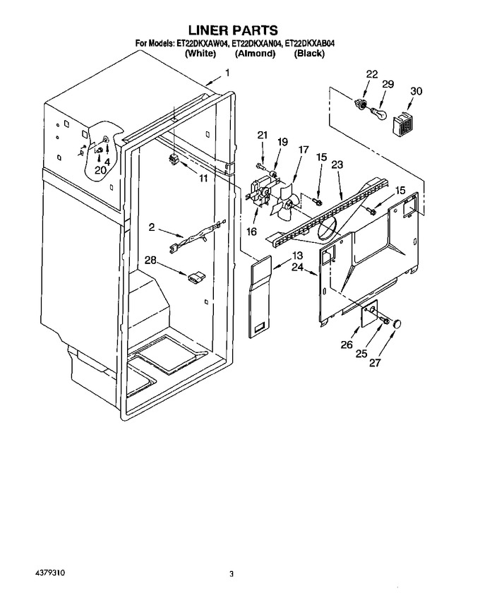 Diagram for ET22DKXAN04