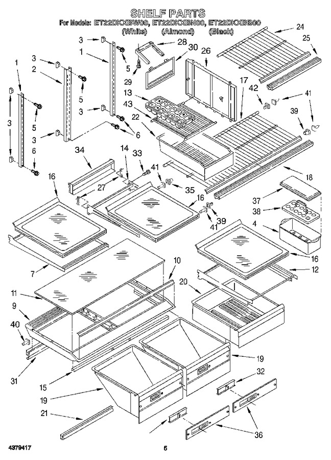 Diagram for ET22DKXBW00