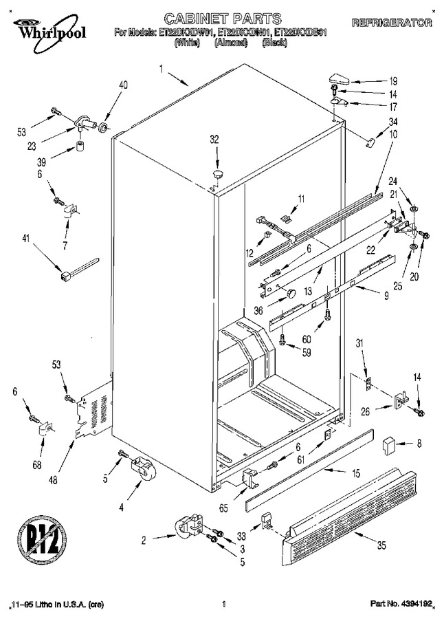 Diagram for ET22DKXDW01