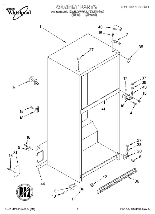 Diagram for ET22DKXFW00