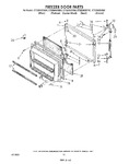 Diagram for 08 - Freezer Door