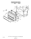 Diagram for 08 - Freezer Door