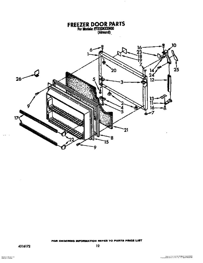 Diagram for ET22DKXXW00