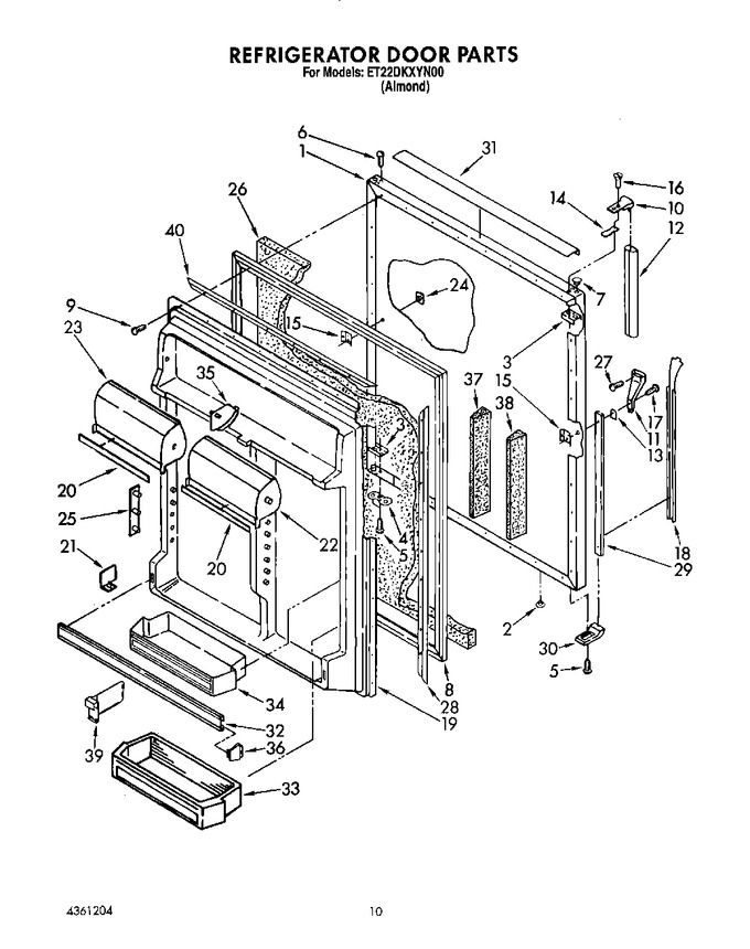 Diagram for ET22DKXYW00