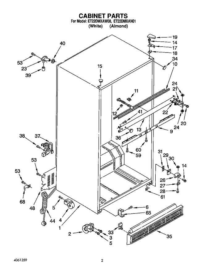 Diagram for ET22DMXAW00