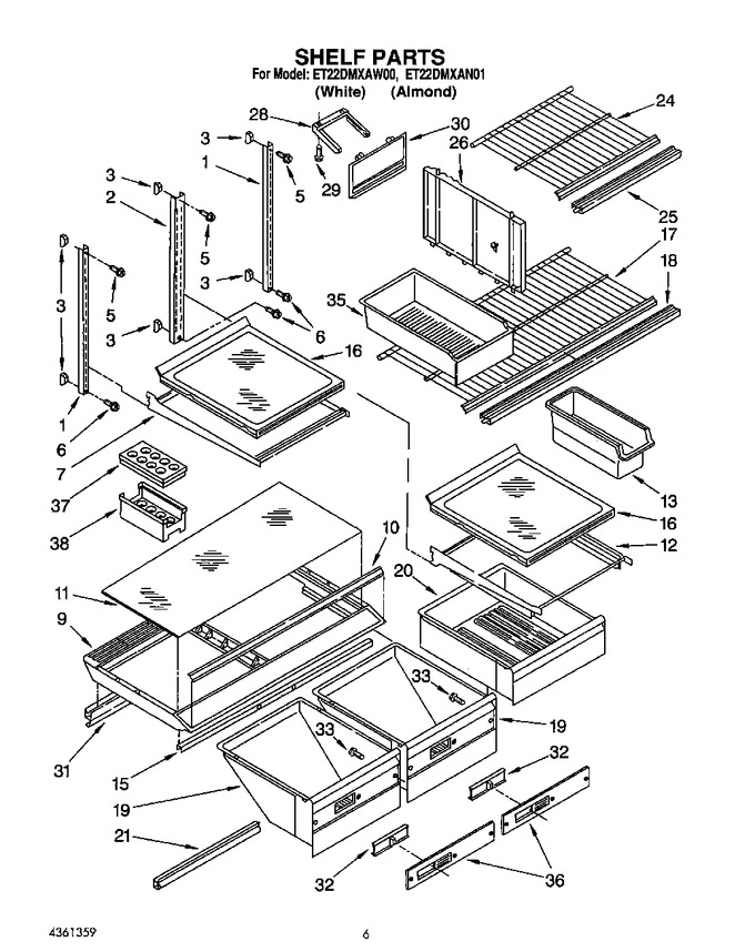 Diagram for ET22DMXAW00