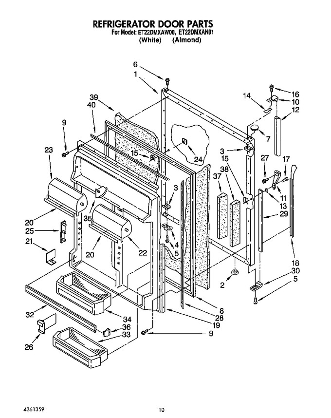 Diagram for ET22DMXAW00