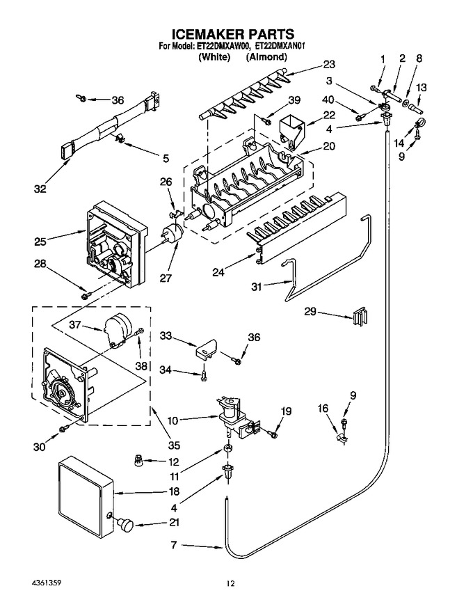 Diagram for ET22DMXAW01