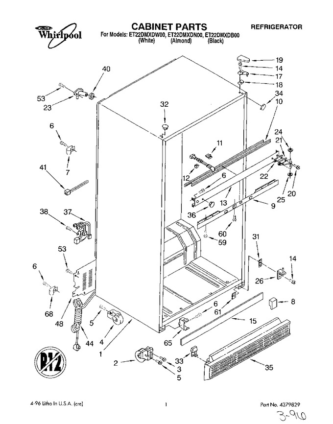 Diagram for ET22DMXDW00