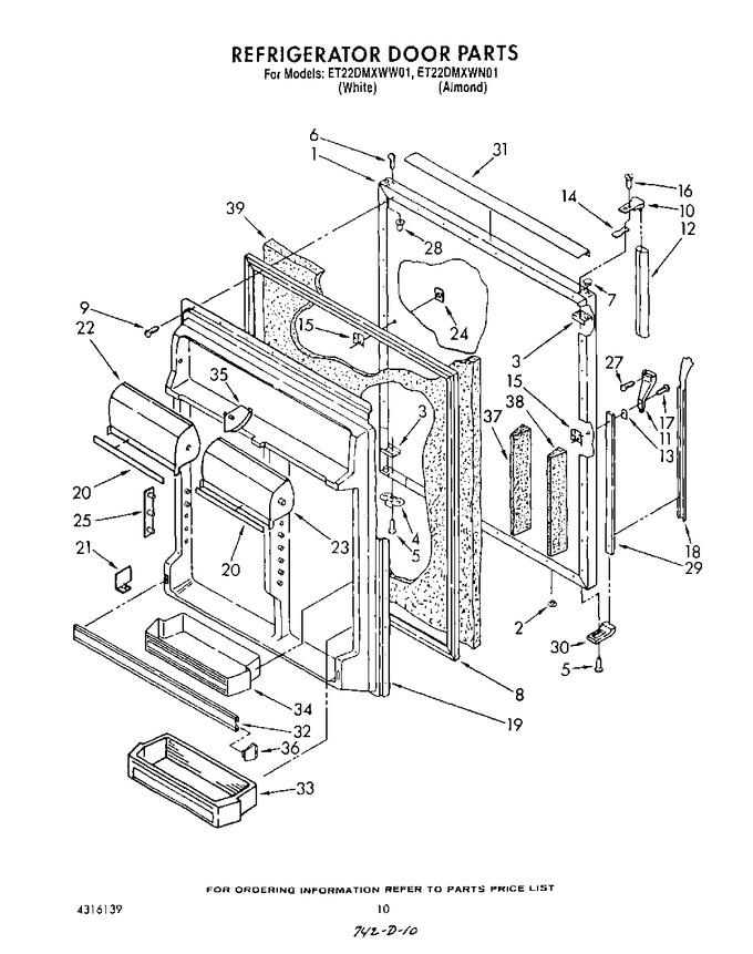 Diagram for ET22DMXWW01