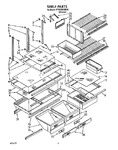 Diagram for 05 - Shelf, Lit/optional