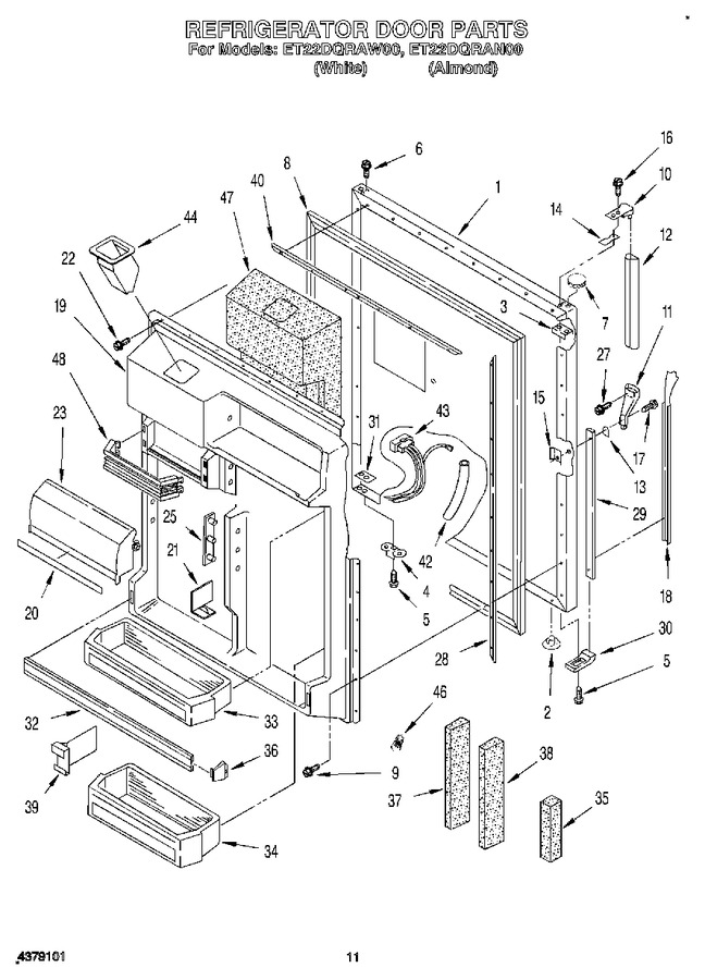 Diagram for ET22DQRAW00