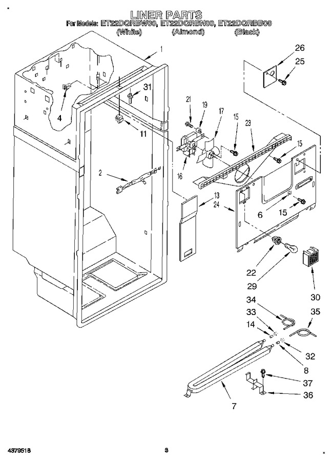 Diagram for ET22DQRBW00